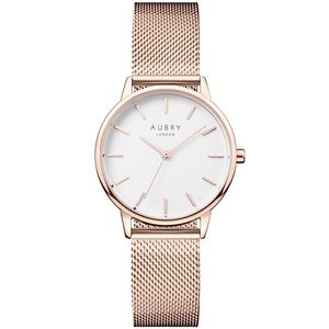 AUBRY VEGAN LEATHER WATCH